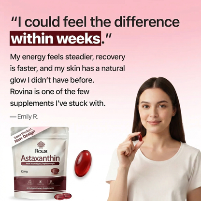Rovina Astaxanthin 12mg Softgels